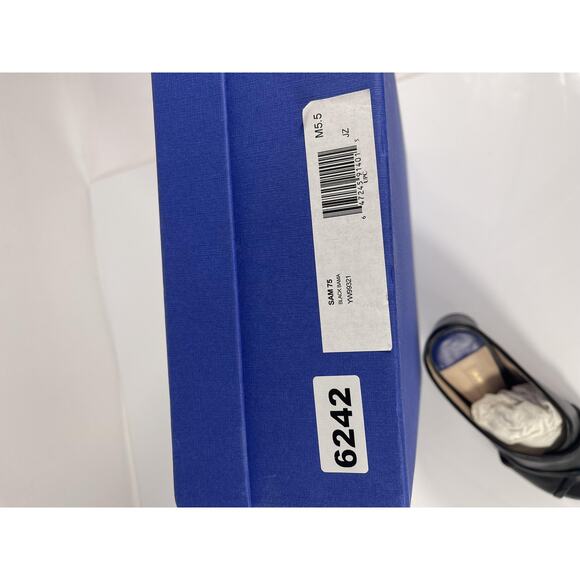 Stuart Weitzman Shoes Women's Size 5.5 Black SAM 75 Block Heel Slide Sandals New - Picture 8 of 9